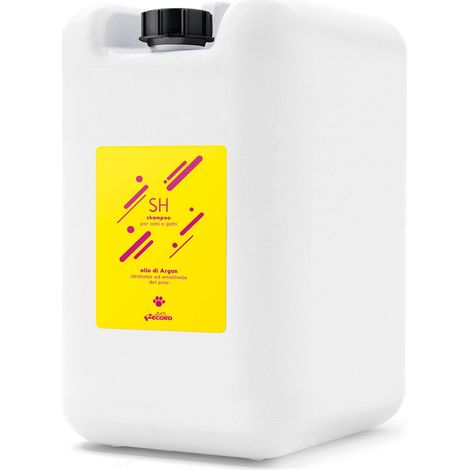 Shampoo all'olio di Argan rinforzante per cani e gatti 5 litri