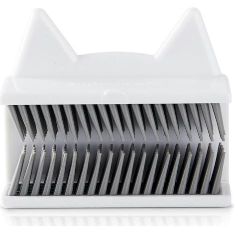 Récupérateur de cheveux mural en silicone pour douche, baignoire et baignoire. Fixation murale adhésive pour protéger la bonde/grille de sol. (1/5)