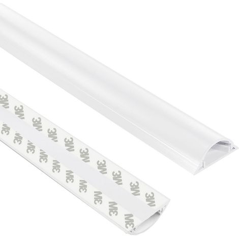 TRU COMPONENTS Kabelbrücke 1572567 PVC Weiß Anzahl Kanäle: 1 1000 mm Inhalt: 1 m (1/4)