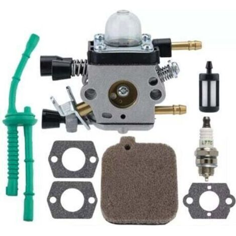 C1Q-S68G Vergaser-Einstellkit für Stihl BG45, BG46, BG55, BG65, BG85, SH55 und SH85 Laubbläser, inklusive Kraftstofffilterdichtung, Ersatzteilnummer 4229 120 0606 C1Q-S68.