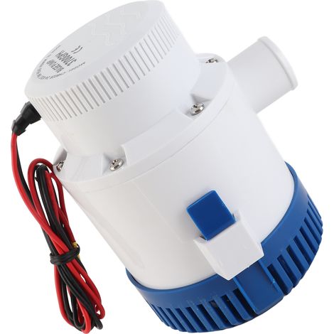 Pompe Électrique Automatique pour Piscine Spa Bassin Grande Capacité Pompe de Cale Submersible Drainage 3700GPH 24V (1/5)