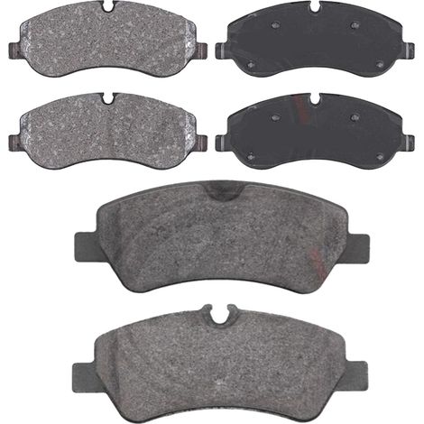 KIT PASTIGLIE FRENO ANTERIORI E POSTERIORI compatibile con AUDI A5 (F53,F5P,F57,F5E,F5A,F5F) / PASTIGLIE FRENANTI AUTO OEM FDB4871,FDB4617 / SOSTITUZIONE DIRETTA / BASSA POLVERE / SILENZIOSO