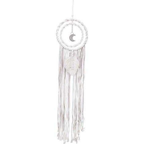 Attrape-rêves en macramé, grande décoration murale bohème, cadeau idéal pour la chambre d'enfant. (1/5)