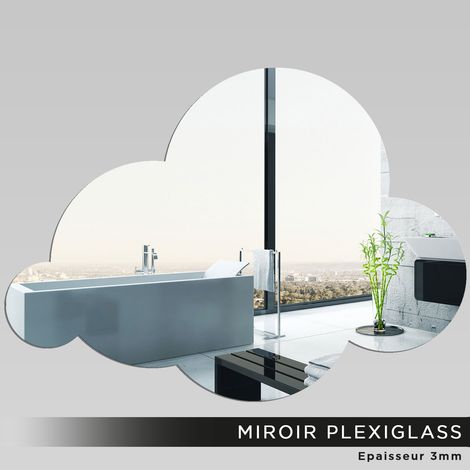 Miroir Plexiglass - Nuage - 30x41 cm (1/2)