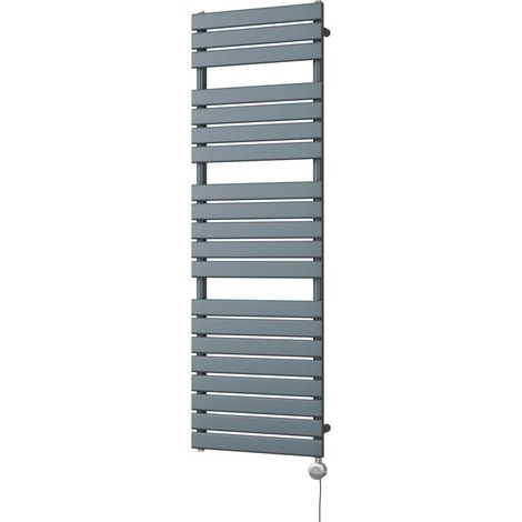 Typhoon - Anthracite Electric Towel Rail H1564mm x W500mm 600w Thermostatic (1/3)