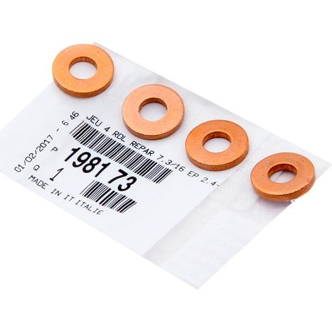 RONDELLES D'INJECTEUR 1.6 HDI 2.4MM JEU DE 4 (1/4)