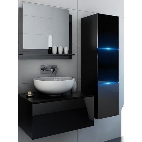 Ensemble meuble de salle de bain LIKE I 60 CM noir
