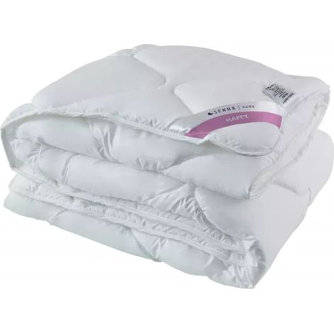 Antiallergische Bettdecke 155x200 Happy Summer aus weißem Mikrofaser-Polyester Inter Widex (1/5)