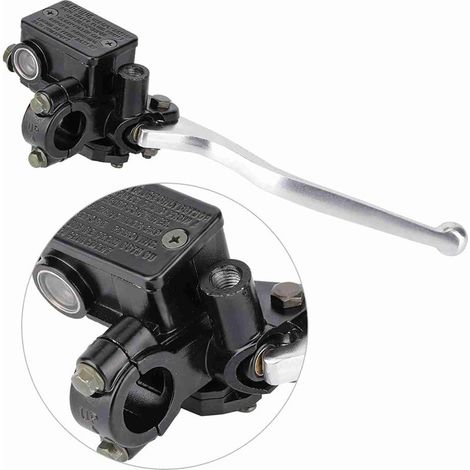 Maître-Cylindre de Frein de Moto de Rechange, Cylindre de Remplacement en Alliage d'aluminium, Nouveaux Composants en Alliage d'aluminium, adapté pour CB, CBR250, MC19, VT250, VTR250 et