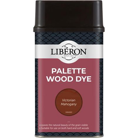 Liberon 126748 Palette Wood Dye Victoria Mahogany 500ml LIBWDPM500N