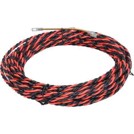 Flachkopf-Kabeleinzieher, Elektriker-Einfädelgerät, manueller Kabeleinzieher mit Handschuhklemmen, 5 m / 16,4 Fuß (1/5)