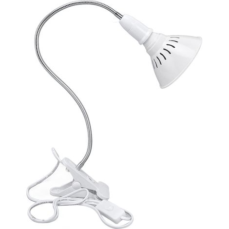 Lampe de croissance pour plantes 126 LED 8 W avec pince flexible, idéale pour la culture de semis en intérieur et en serre (prise 85-265VEU). (1/5)