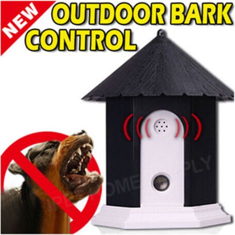 Waterproof Outdoor Ultrasonic Anti-Bark Control System, Anti-Bark Training Device, Ultrasonic Education and Training to Stop Barking without Electric Shock for Dogs (1/3)