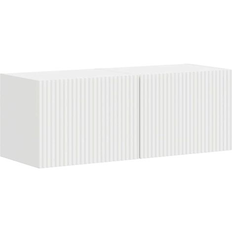 Maison Exclusive - Mueble de TV Montado en la Pared 2 pcs Madera (1/5)