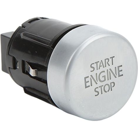 Start-/Stopp-Druckknopf für Automotor 5N0959839, runder ABS-Kunststoff, Wartungs- und Reparaturteil (1/5)