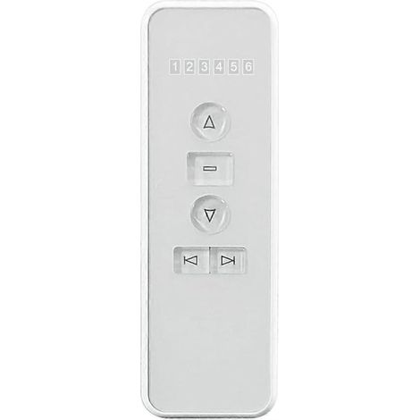 Télécommande AC123-06 pour stores, télécommande 433 MHz, compatible avec les stores enrouleurs, les stores vénitiens et les auvents motorisés - JBMEDIA (1/4)