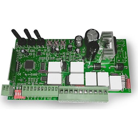 Carte électronique professionnelle - DUCATI HOME-AUTOMATION CTH48 - 433,92MHz, Alimentation du moteur 12V