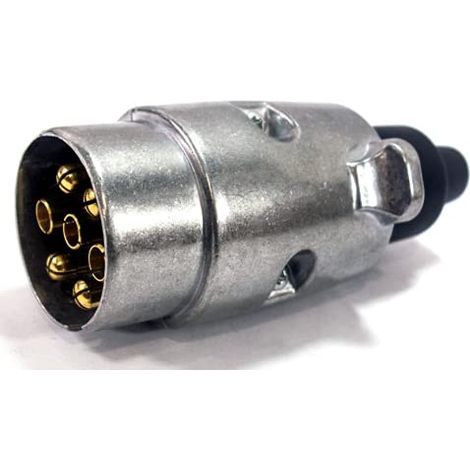 Prise d'attelage de remorque en aluminium à 7 broches AMIO-01255 (1/3)