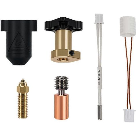 Für Creality K1 / K1 Max Hotend-Kit Keramik-Heizblock Düse 300°C Extruder Hochgeschwindigkeit für Creality K1 Upgrade()