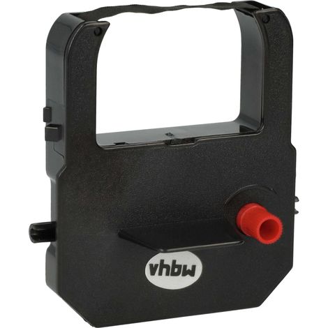 vhbw 1x Ribbon Cartridge compatible with Amano MRX-25 Dot Matrix, Receipt Printer - Black Ink Ribbon (1/4)