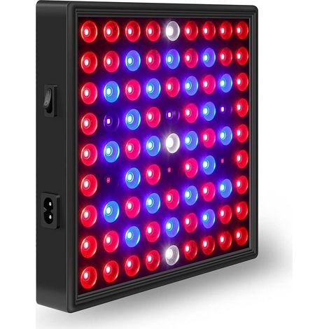 Tigrezy LED-Pflanzenlampe für Wachstum und Blüte – Gesunde Pflanzen in Innenräumen ziehen – LED-Pflanzenpanel – UV-Pflanzenlampe für Sämlinge – 30-W-LED-Pflanzenlampe