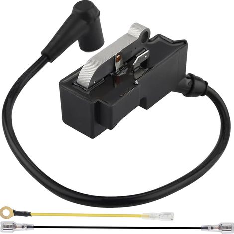 Accessoire de Bobine d'allumage de tronçonneuse adapté pour 345 350 357 359 362 365 371 372 372XP 385 390 Jonsered 2141, 2145, 2149, 2150, 2152, 2153, 2156, 2159