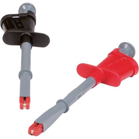 Chauvin-Arnoux P01102053Z pinza a coccodrillo rossa e nera