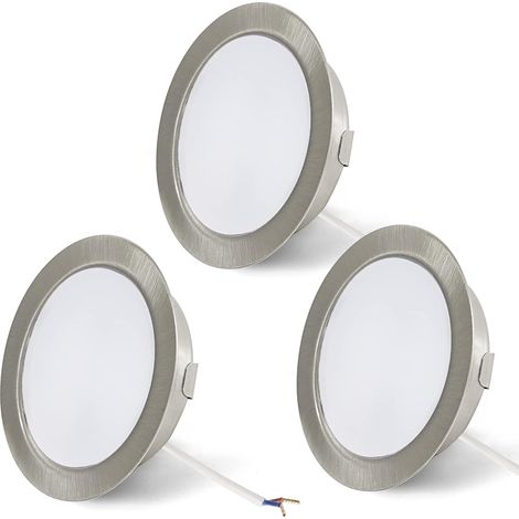 Faretti LED Incasso 12V Mobili Soffitto 3000K 3 pz 6,5 cm (1/5)