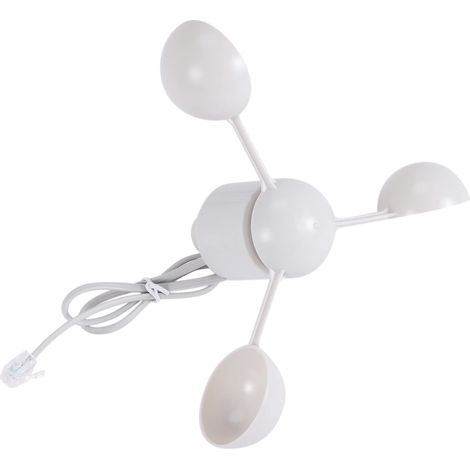 Anemometer Windgeschwindigkeitsmessgerät Windgeschwindigkeitssensor Meteorologisches Instrument für Anemometer