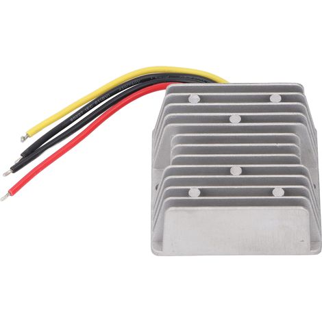 Convertisseur abaisseur de tension CC 72V (30V-90V) vers 12V 5A, régulateur d'alimentation étanche IP68, module 60W boîtier aluminium (1/5)