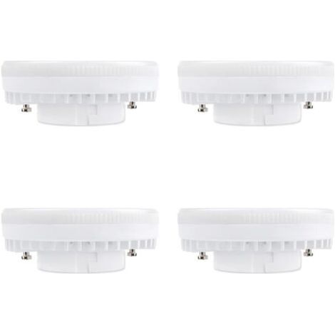 QORVA-Lampe LED GX53, 9 W, blanc neutre, 4000 K, 900 lm, 120°, équivalent à une lampe fluocompacte GX53 de 15 à 18 W, non dimmable, spot encastré LED neutre GX53 pour meubles de cuisine, plafonnier, l (1/4)
