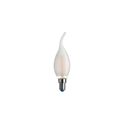 LAMPADA FILO LED FIAMMA STICK SATINATA E14- - 4.5w - 2700  °K calda - 470 lm - 35x123h - 5 blister AIRAM