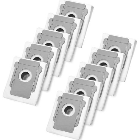 10 dust bags for iRobot Roomba i7/i7+/i3/i3+/i4/i4+/i6/i6+/i8/i8+/S9/S9+/j7/j7+/E5/E6 (1/5)