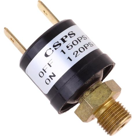 Air pressure regulator 120–150 psi for high-pressure pneumatic compressors, automatic pneumatic control unit for on-board systems (1/5)