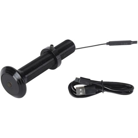 Caméra Judas de porte HD 1080P 220 degrés grand angle pour Application Tuya Smart Sécurité domestique WiFi 5.0GHz 2.4GHz Vision nocturne Détection de mouvement 32GB (1/4)