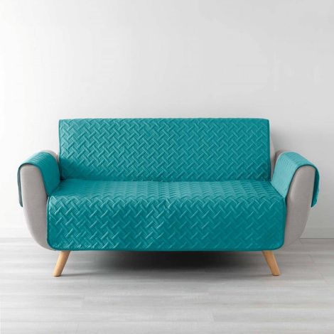 Sofaschoner WELL, gesteppt, Mikrofaser, 279 x 179 cm