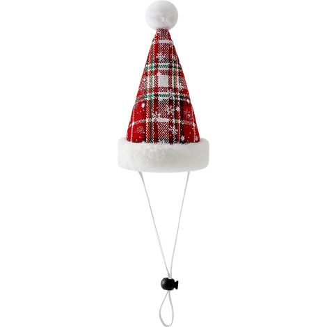 Gorro De Navidad Para Perro - Elástico - Ideal Para Fiestas Y Sesiones De Fotos - 1 Unidad (1/5)
