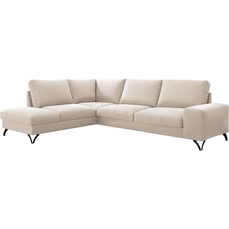 Sofá rinconero ComfiDream Lyrana II, Verita 03, Función de descanso, Almacenaje, 285x214x91cm, 0