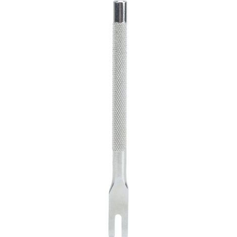 Poinçon À Cuir - Acier Rapide 2 Dents - Pour Travail Du Cuir Et Sellerie - Set De 1 Pièce (1/5)