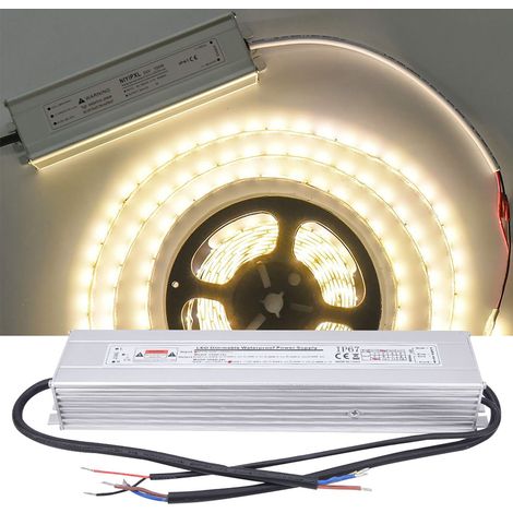Dimmbares LED-Netzteil, wasserdicht nach IP67, Eingang: 220–240 V Wechselstrom (50/60 Hz), Ausgang: 24 V, 100 W, 4,17 A (1/5)
