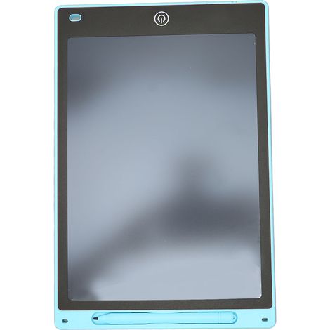 Tablette d'écriture LCD 10 pouces, ardoise électronique effaçable réutilisable pour enfants, tableau de dessin bleu ciel, avec fonction de traçage couleur (1/5)