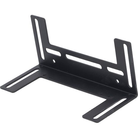 Support de Montage pour Ventilateur en Métal Support épais en Acier Inoxydable pour Ventilateur de Refroidissement de Radiateur d'ordinateur de 8 à 12 Cm (BLACK) (1/5)
