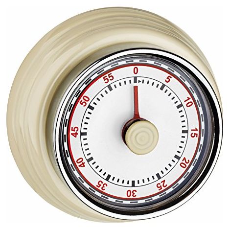 TFA Dostmann TFA 38.1037.09 Küchen-Timer Beige, Metallo, 8 x 3 x 8 cm (1/3)