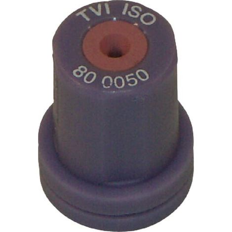 Boquilla anti-deriva venturi simple chorro c贸nico TVI 80掳 0050 violeta cer谩mica Albuz ALBUZ TVI800050