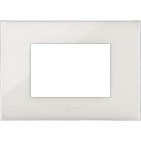 Placca Tecnopolimero Young S44 Colore Avorio 3 Moduli AVE 44PJ03AVR