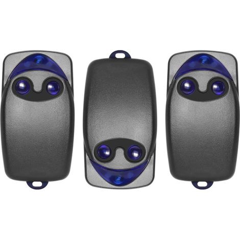 2 Canaux Télécommande Porte de Garage 3PCS 433MHz Telecommande Portail Compatible avec pour N1ce (1/5)