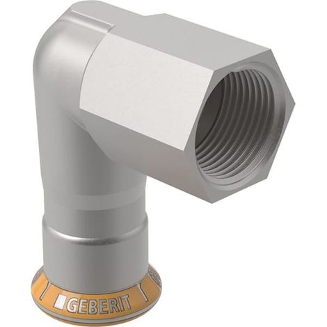 Geberit Mapress Therm Übergangswinkel 90 Grad mit Innengewinde D 15mm, Rp 3/8" (1/5)