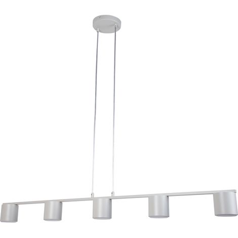 Lampada a sospensione Mila 100 cm grigio-beige 5xGX53 (1/5)