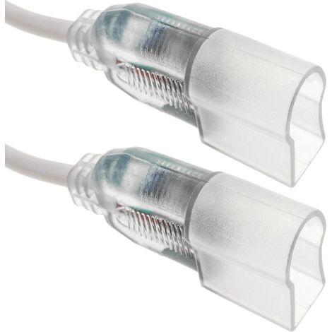 Connecteur avec câble pour LED Neon Flex LNF 4 broches 26x14mm 20cm (1/5)