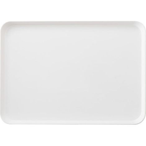 Assiette rectangulaire en plastique pour petit-déjeuner, plateau de service, coupe à fruits, pain, plat à dîner, pour maison, café, hôtel (1/5)